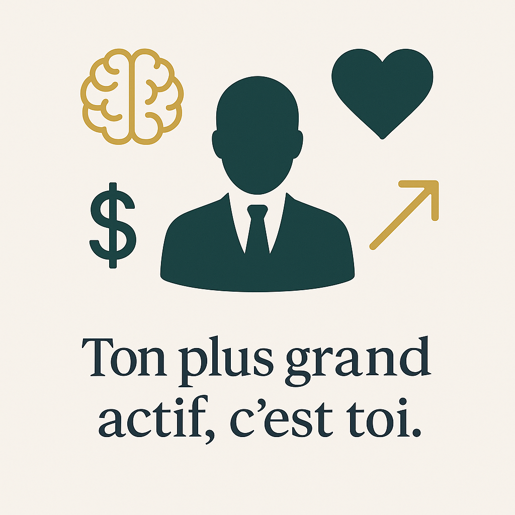 Ton plus grand actif, c’est toi!