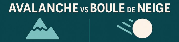 Avalanche VS Boule de neige