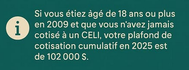 Parlons du CELI!