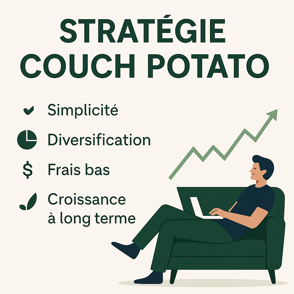La stratégie d’investissement Couch Potato