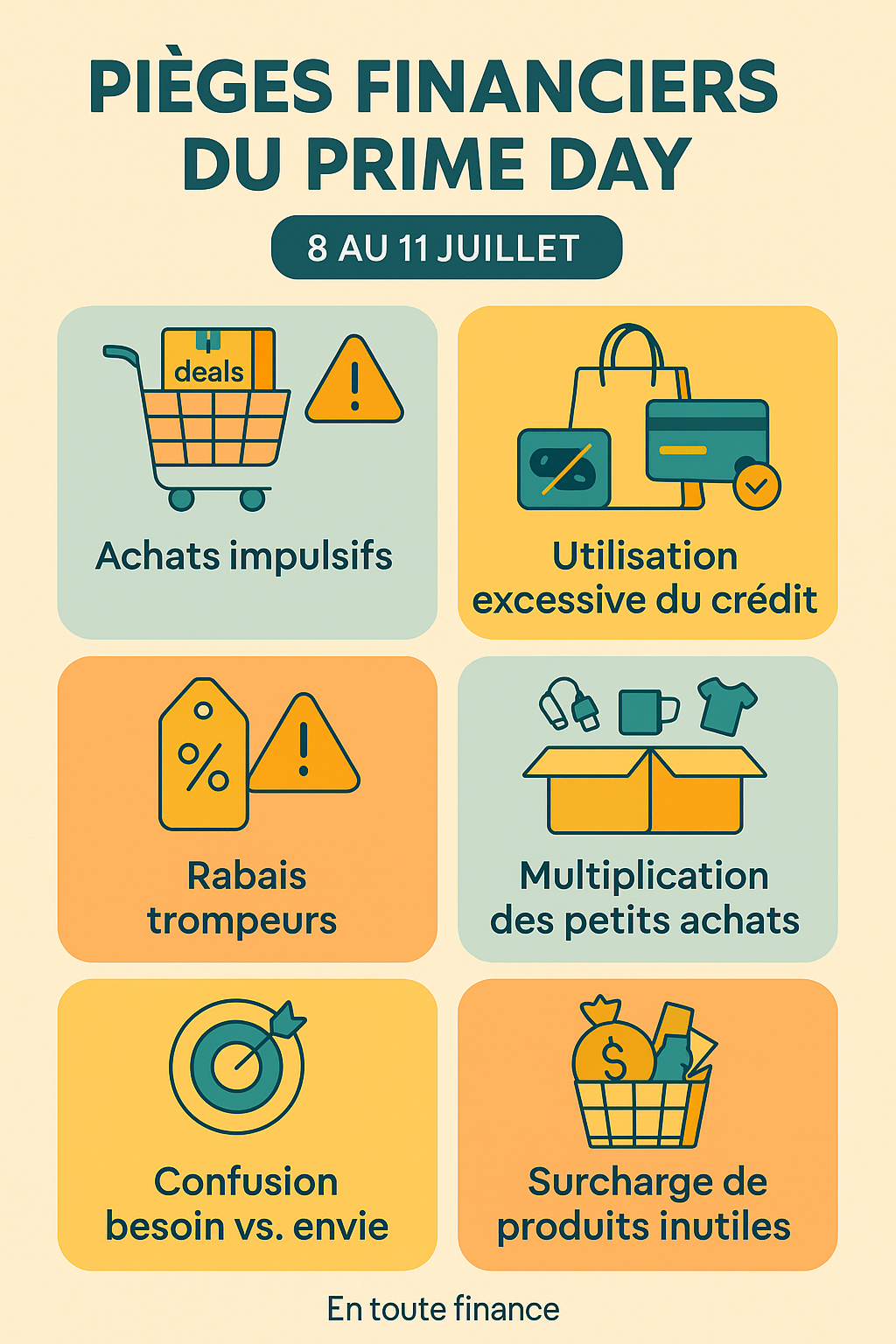 Pièges financiers du Prime day