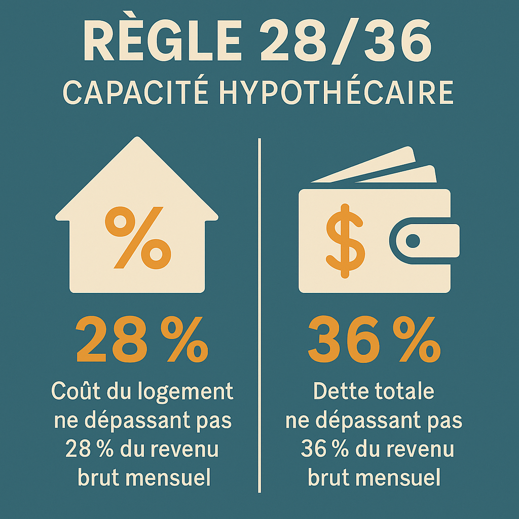 Règle 28/36 (capacité hypothécaire)