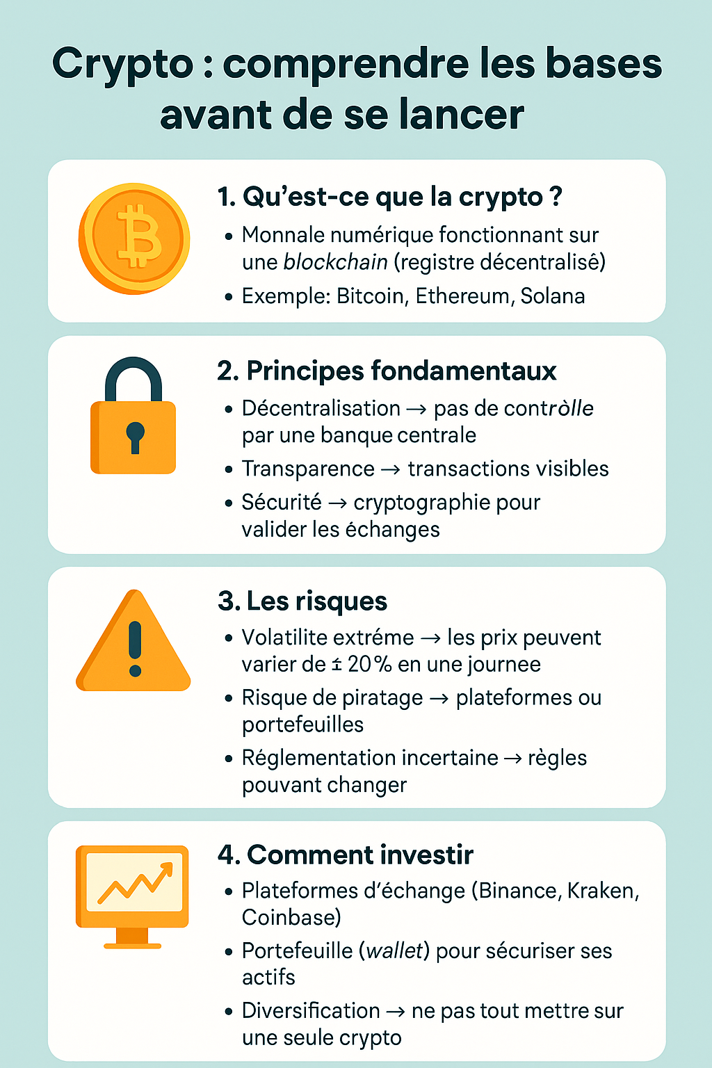 Les cryptomonnaies