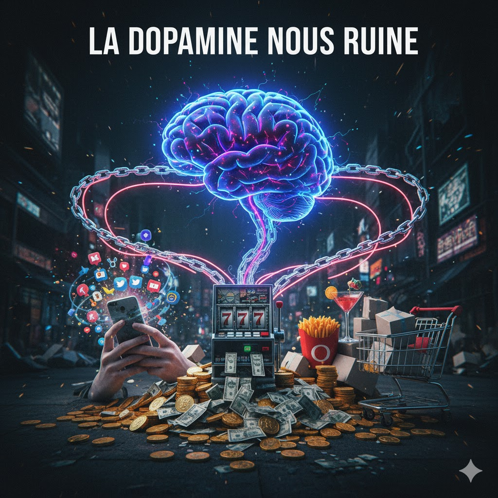La dopamine nous ruine