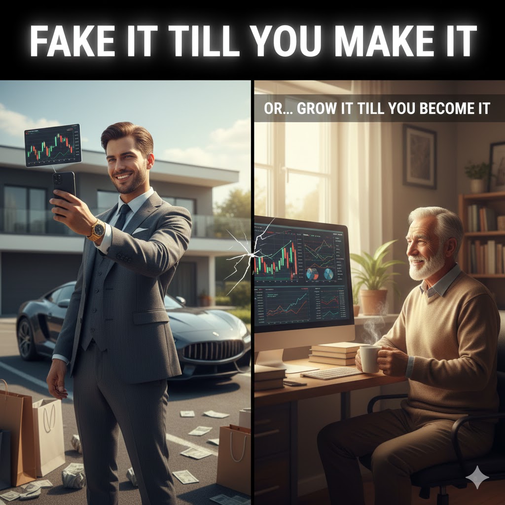 Fake it till you make it