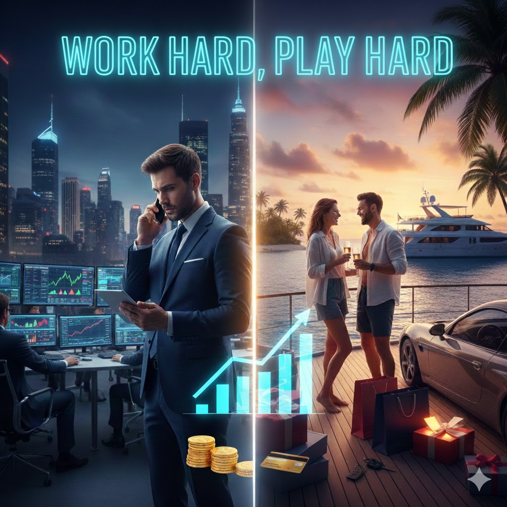 Work hard, Play hard