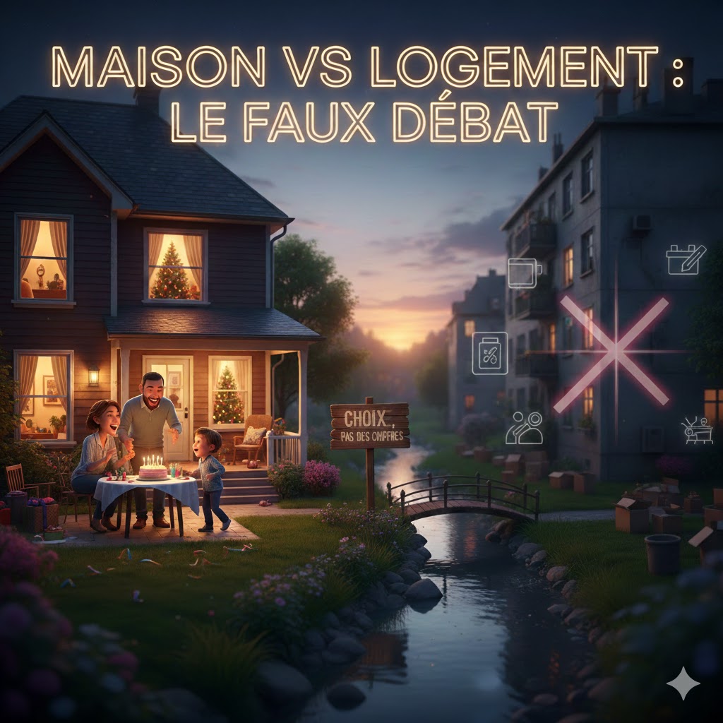 Maison VS logement : le faux débat