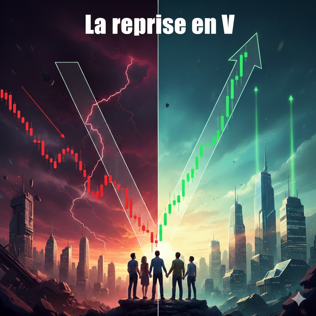 La reprise en V