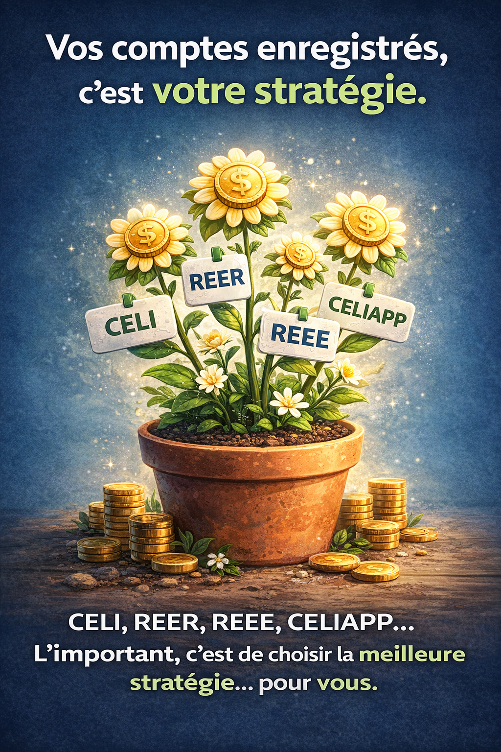 Les comptes enregistrés préférés