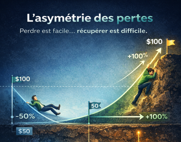 L’asymétrie des pertes