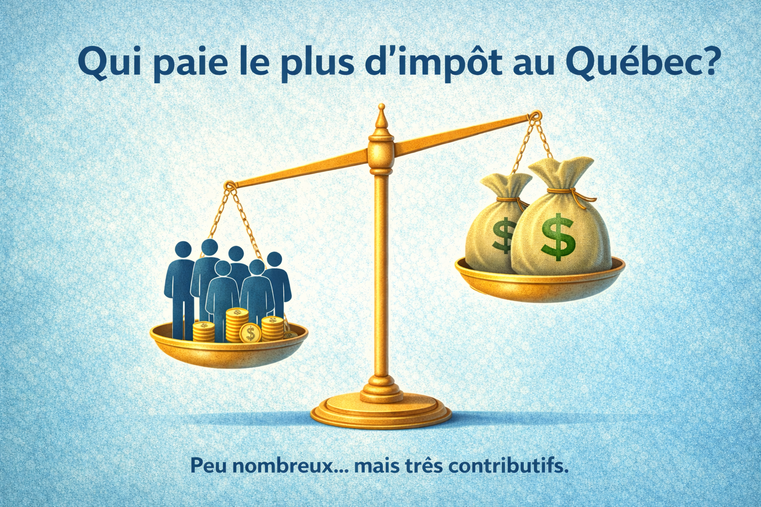 Qui paie le plus d’impôt au Québec?