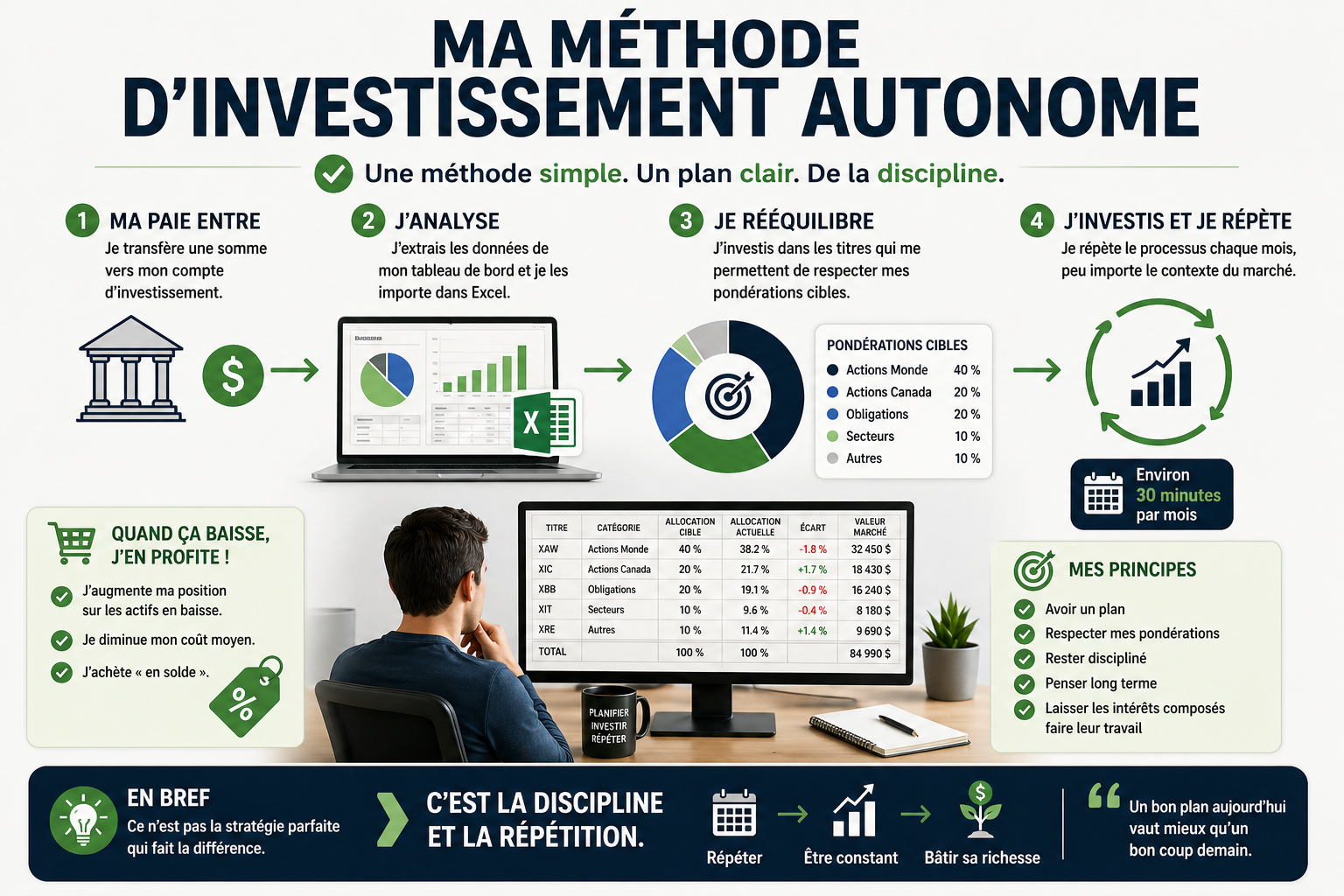 Ma méthode d’investissement autonome