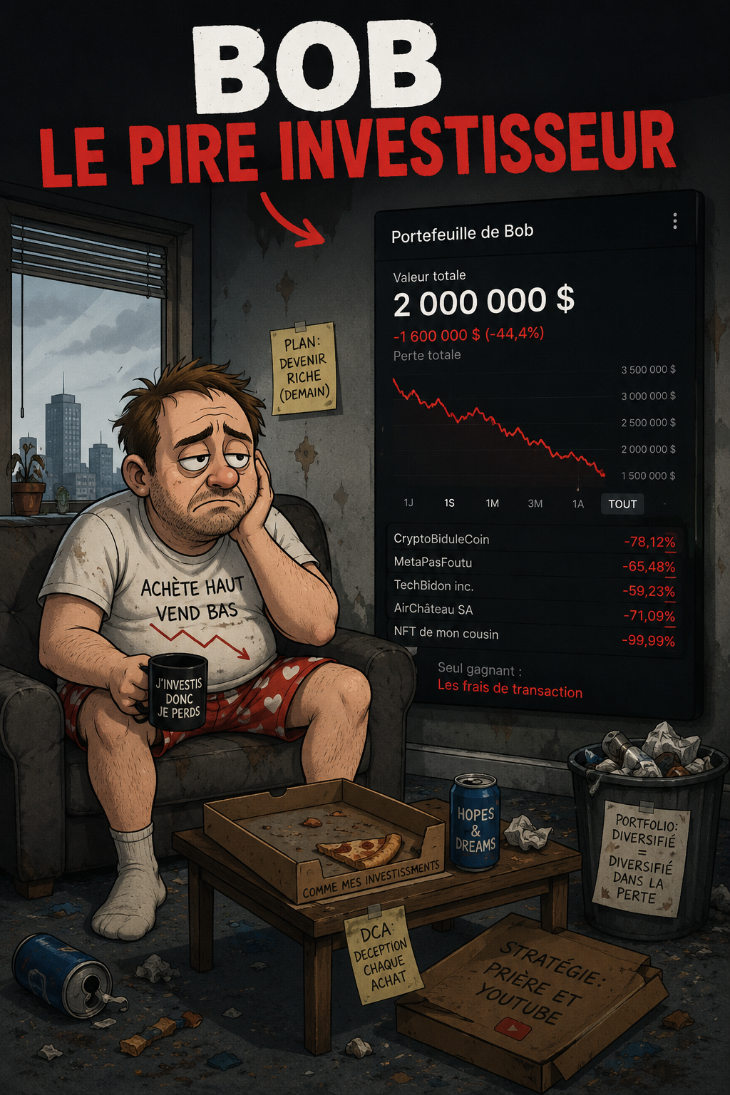 Bob, l’investisseur déchu