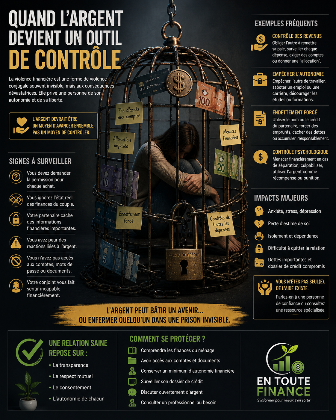 La violence financière