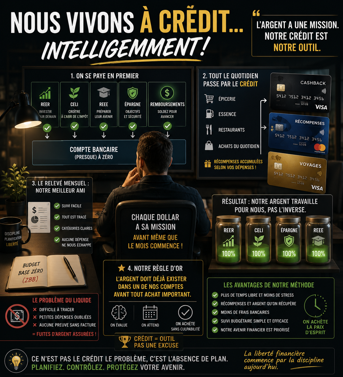 Nous vivons à crédit