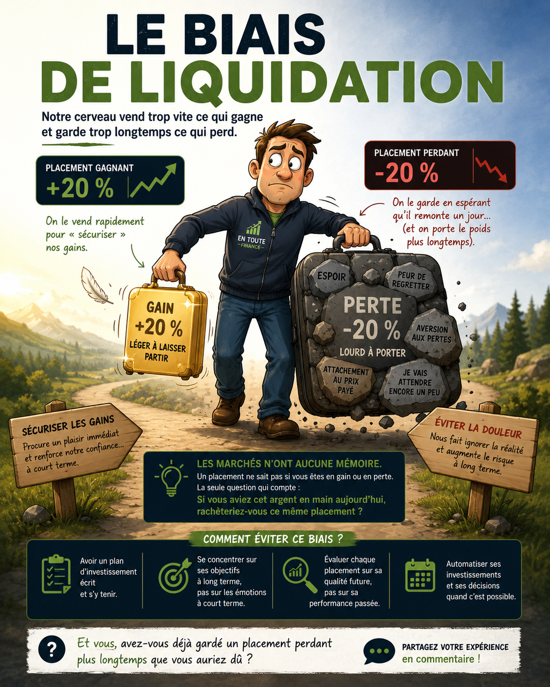 Le biais de liquidation