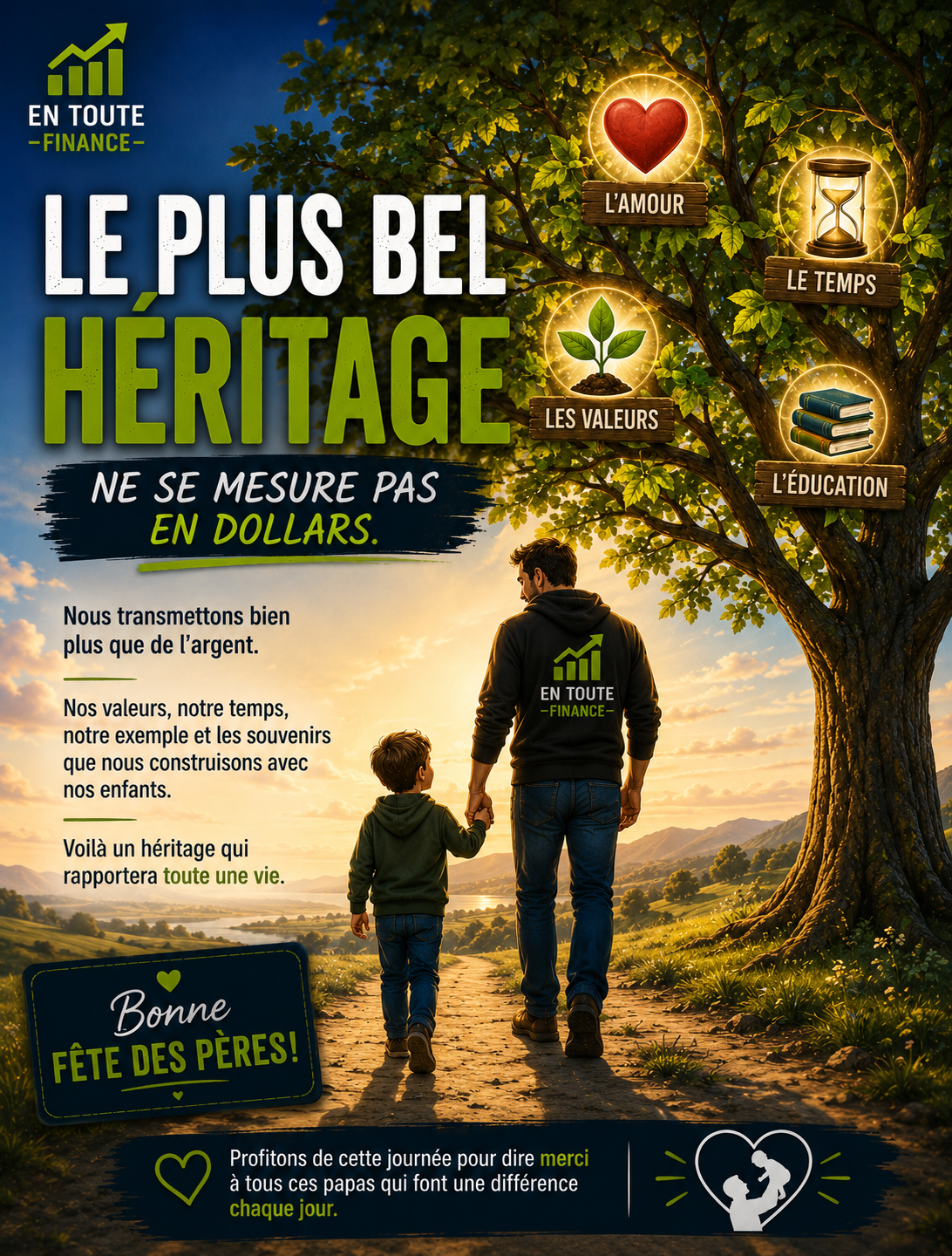 Bonne fête des Pères!