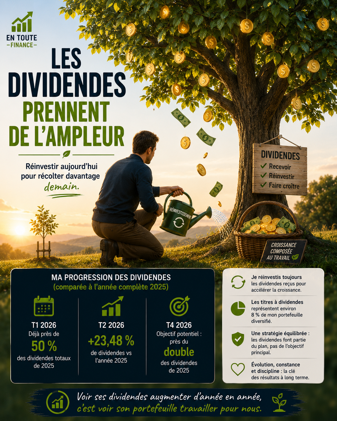 Les dividendes prennent de l’ampleur