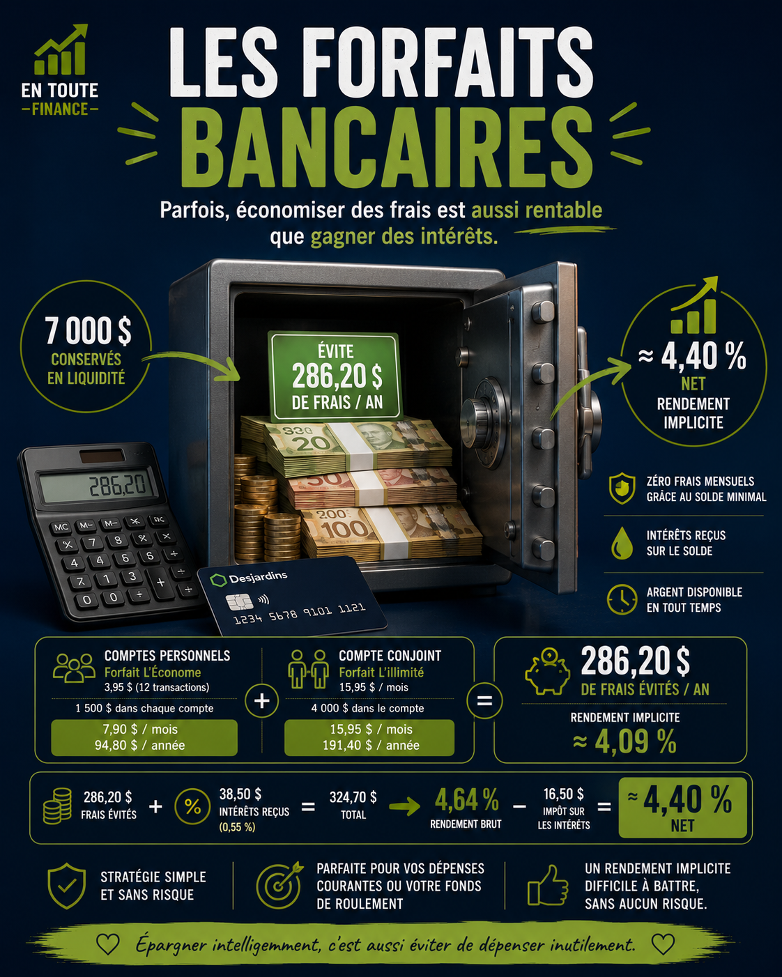 Les forfaits bancaires