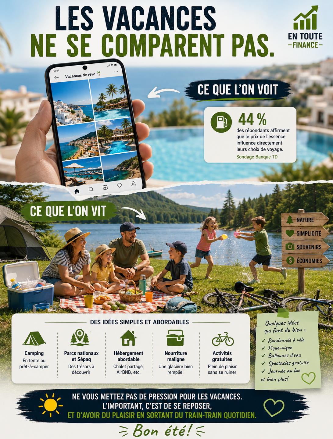 Les vacances