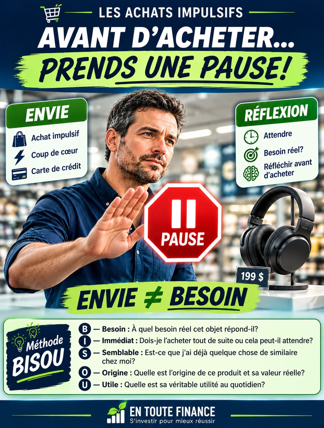 Les achats impulsifs