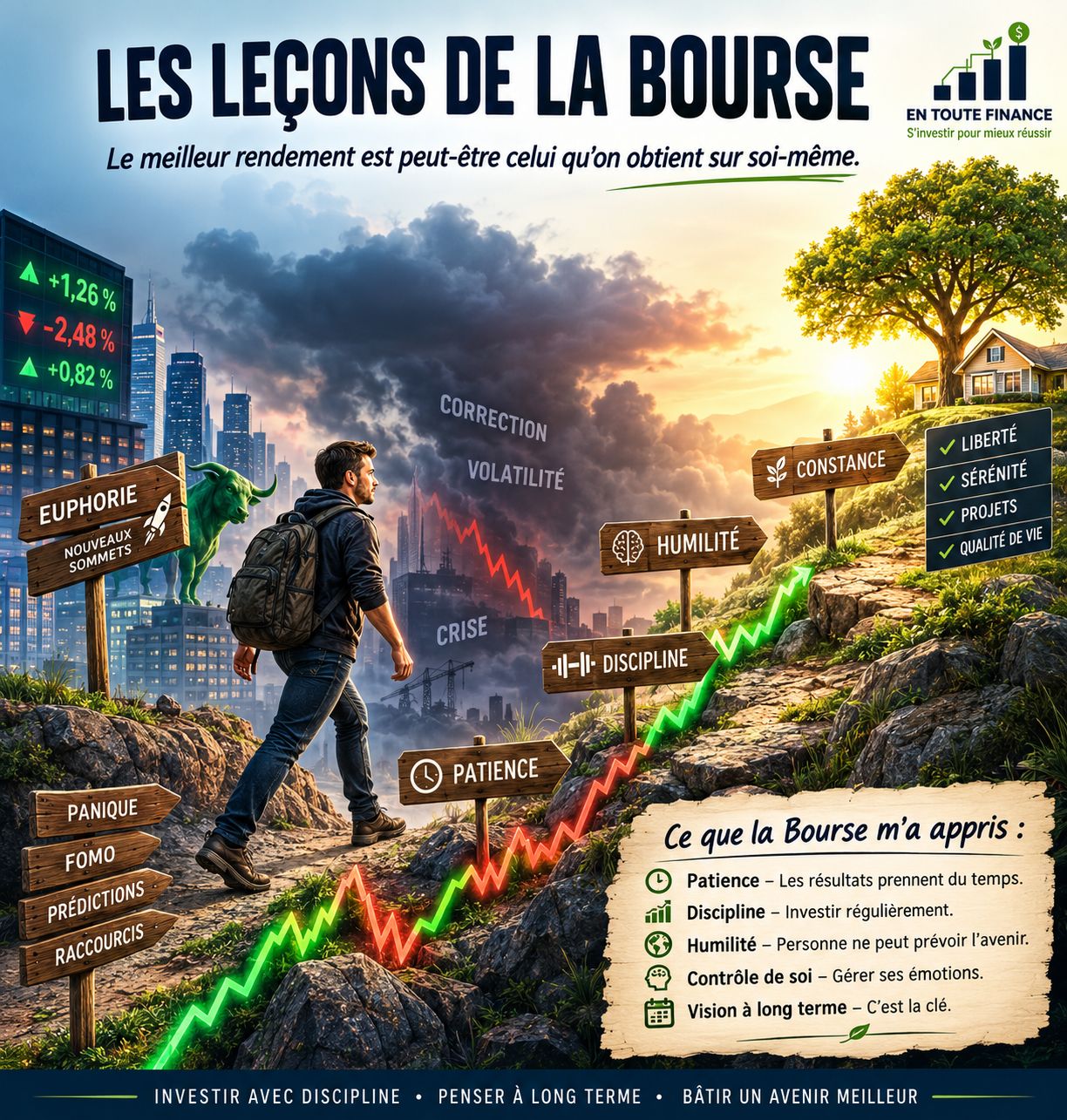 Les leçons de la Bourse