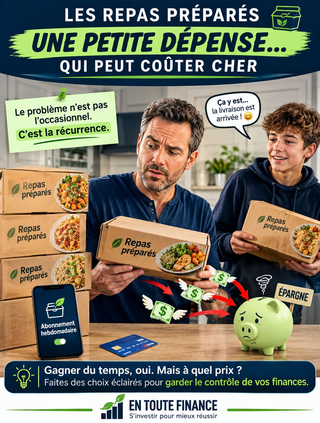 Les repas préparés