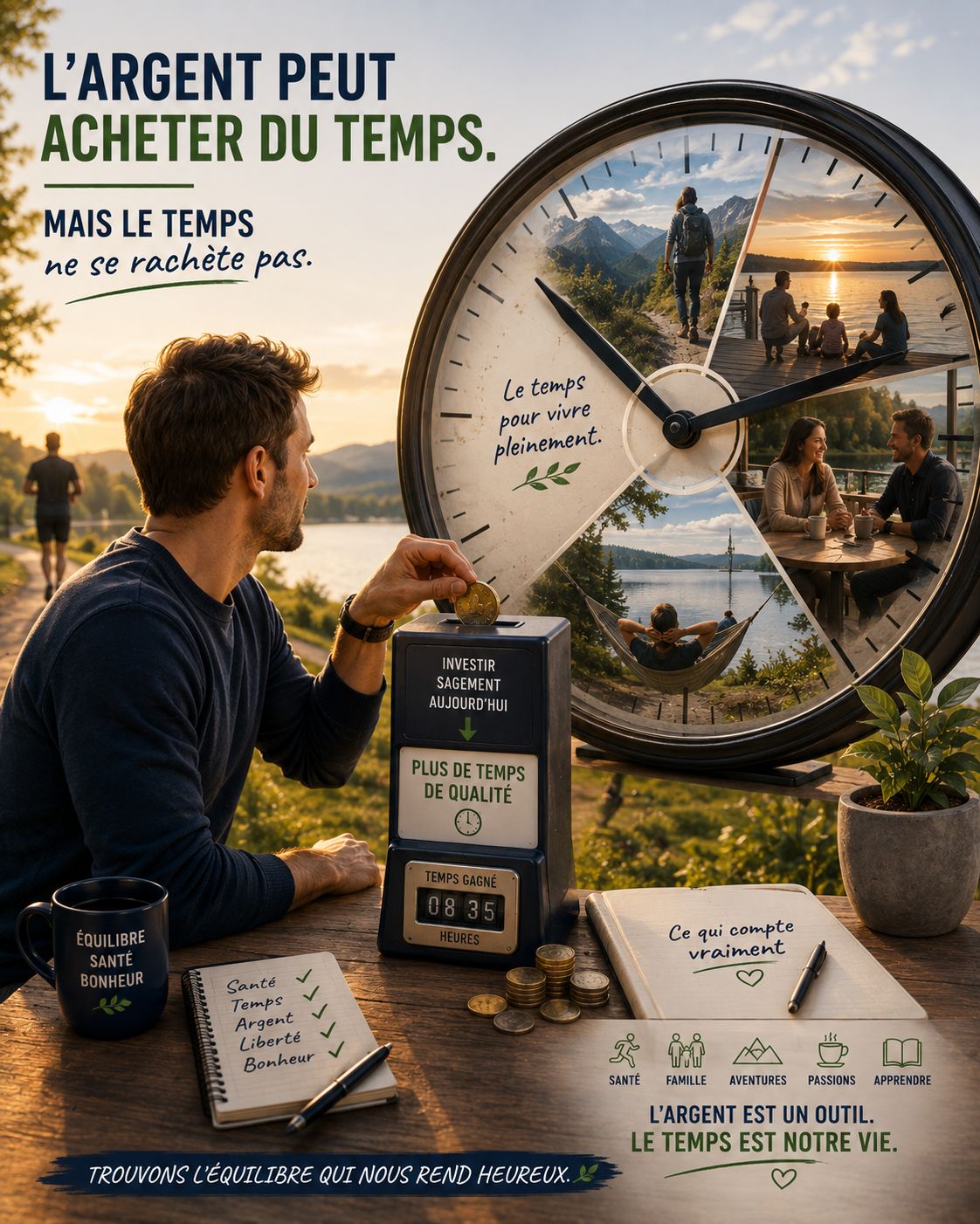 Avoir de l’argent ou du temps?