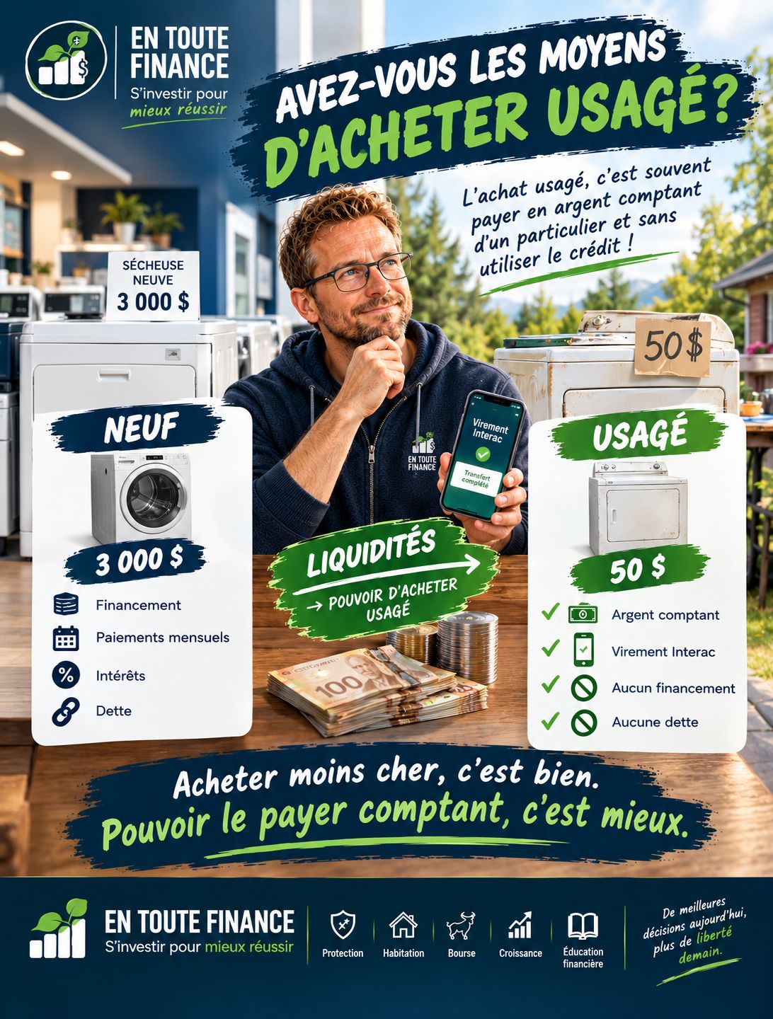 Avez-vous les moyens d’acheter usagé?