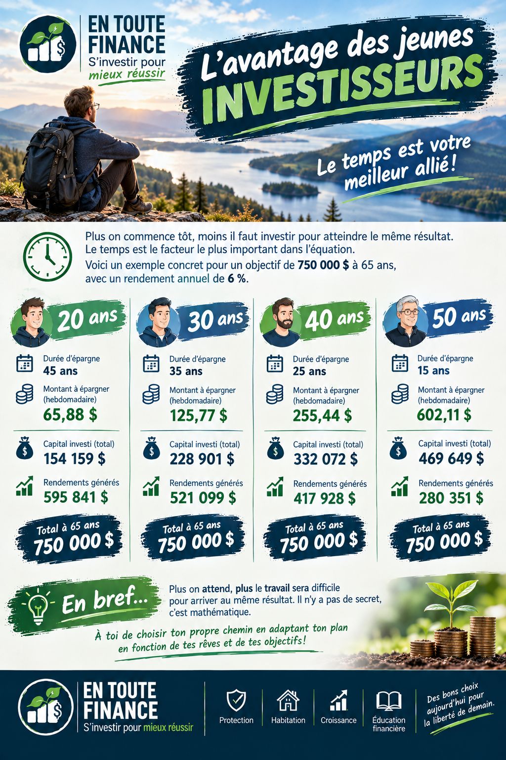 L’avantage des jeunes investisseurs